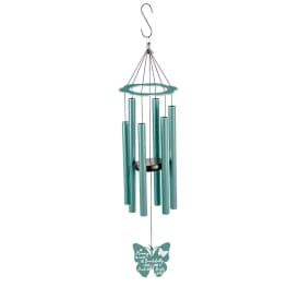 Butterfly Wind Chime "In Memory Of"