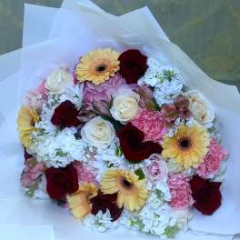 Colorful Joy – Seasonal Flower Bouquet