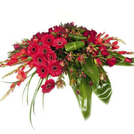 Casket Spray Red