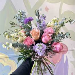 Burst of Blooms - Hand Tied