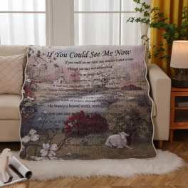 See Me Now Quilted Throw
