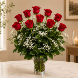 Timeless Red Rose Elegance