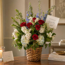 Graceful Remembrance Basket