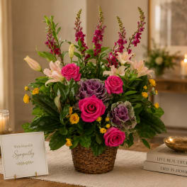 Peaceful Tribute Basket