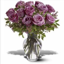 Pretty Pastel Dozen Roses
