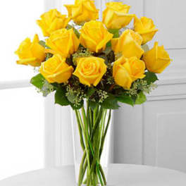 The Yellow Rose Bouquet