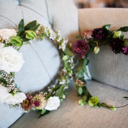 Custom Floral Head Wreath
