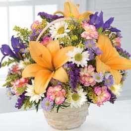 The Natural Wonders™ Bouque - BASKET INCLUDED