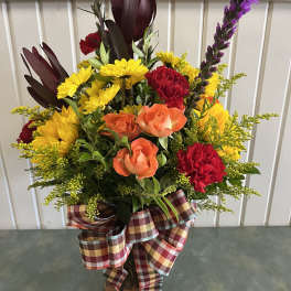 Fall Designers Choice Bouquet Deluxe