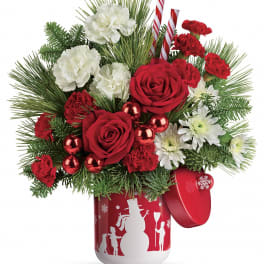 Teleflora's Snowy Day Bouquet