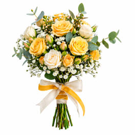 Yellow Petite Prom Bouquet