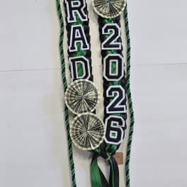 Black & Green 2026 Money Lei #34