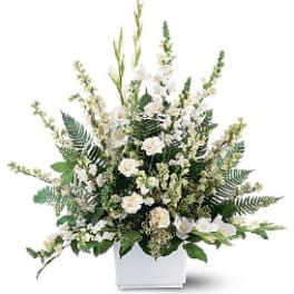 White Expressions Basket
