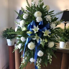 White sympathy spray