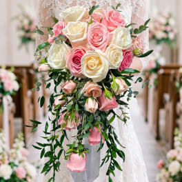 Cascading Bridal Bouquet