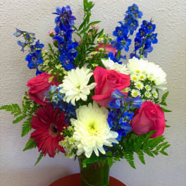 Blooming Blues by Forever Flowers