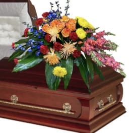 Garden Casket Spray