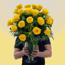 Classic 3 Dozen Yellow Long-Stem Roses