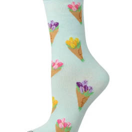 Tulip Bundles Bamboo Crew Socks