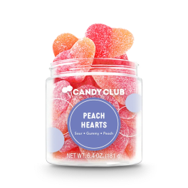 Peach Hearts (by Candy Club)