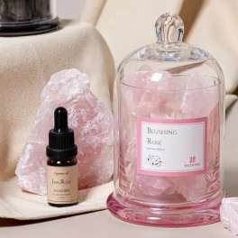 Blushing Rosé Gemstone Diffuser [Rose/Jasmine]
