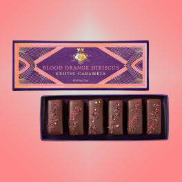 Vosges Blood Orange Hibiscus Exotic Caramels