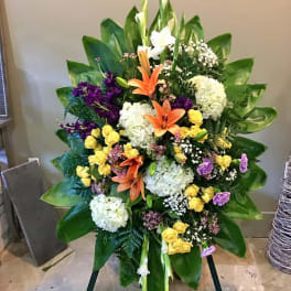 #61 REMEMBRERANCE TRIBUTE WREATH
