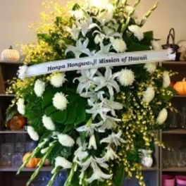 #101 Lily River Spray Wreath