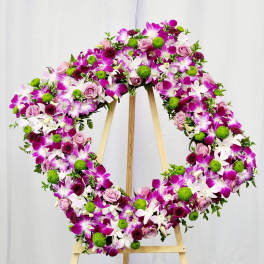 Orchid Picture Frame