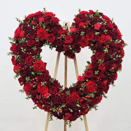 Love and Devotion Heart Spray
