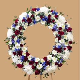 Honor in Service Wreath