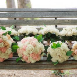 Eco Chic Bouquets - Roses and Greenery