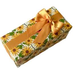 Chocolates in sunflower design