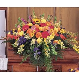 TF203-7 Celebration of Life Casket Spray