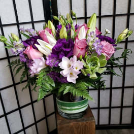Purple and Lily