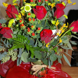 valentine bouquet