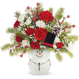Teleflora's Send A Hug Frosty Magic Bouquet