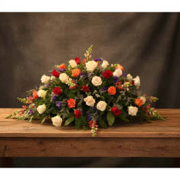CC11 Casket Cover Mix Of Colors - Huntsville sympathy delivery