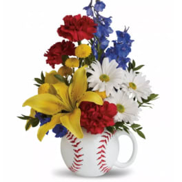 Father's Day Baseball Bouquet