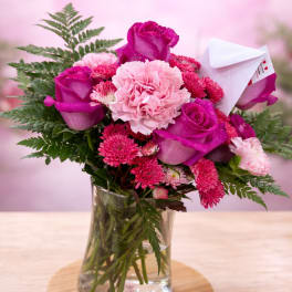 Blushing Bright Bouquet