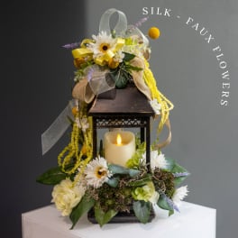 Silk-Faux Lantern