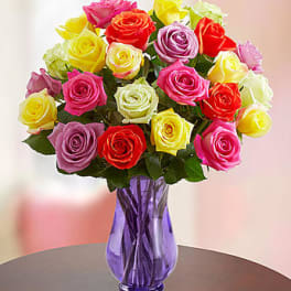 Two Dozen Assorted Roses