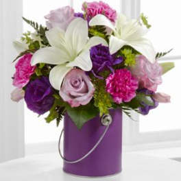 Color your day with purple