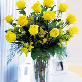 Dozen Yellow Roses