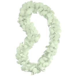 White Orchid Lei - Double