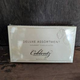 Box of deluxe assorted gourmet chocolates
