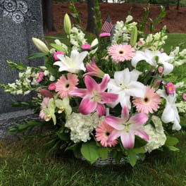 Pink Pastel Basket