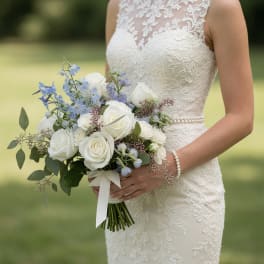 Something Blue Bridal Bouquet