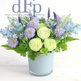 Winter Blue Arrangement