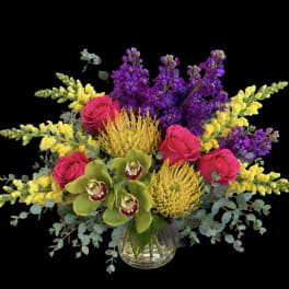 Sunburst Orchid Bouquet